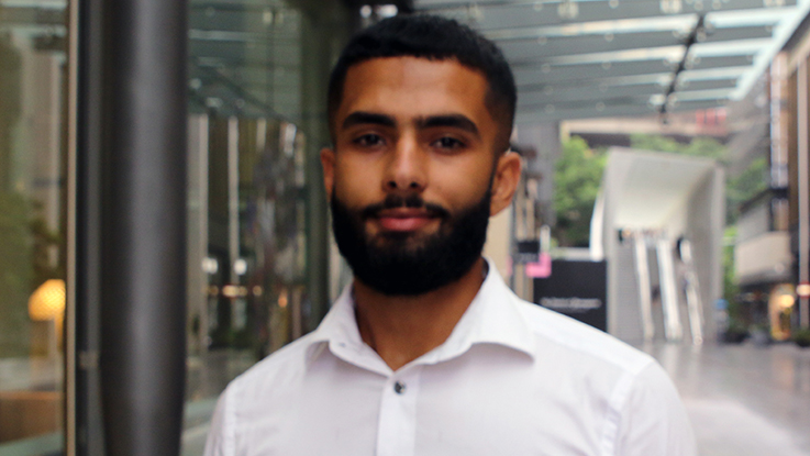 Ahmad Learning for Life student